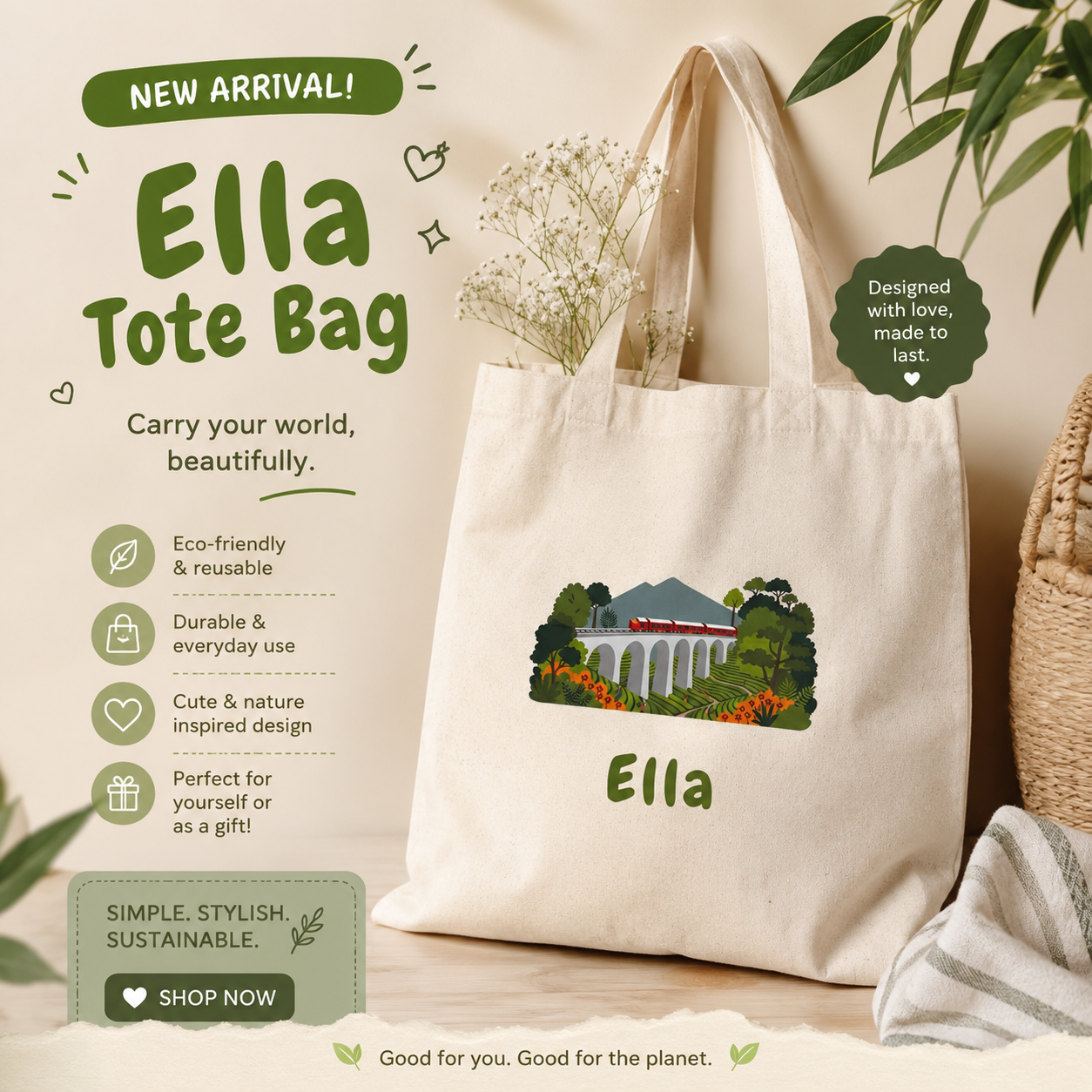 Ella Tote Bag