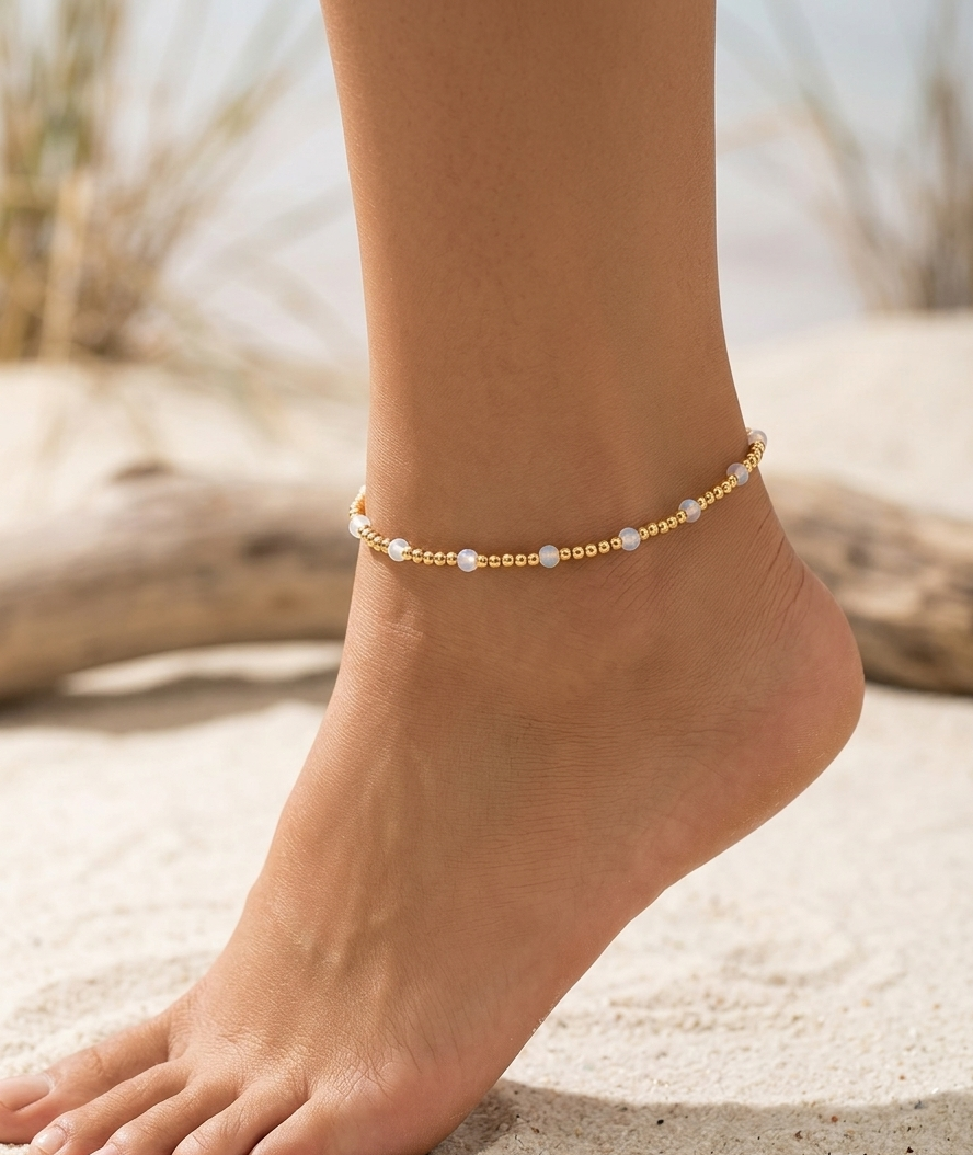 Golden Shore Anklet