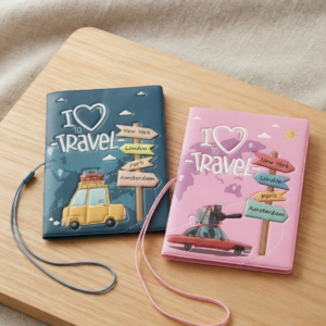 WanderLuxe Travel Passport Holder