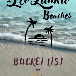 Sri Lanka Beach Bucket List (Printable PDF)